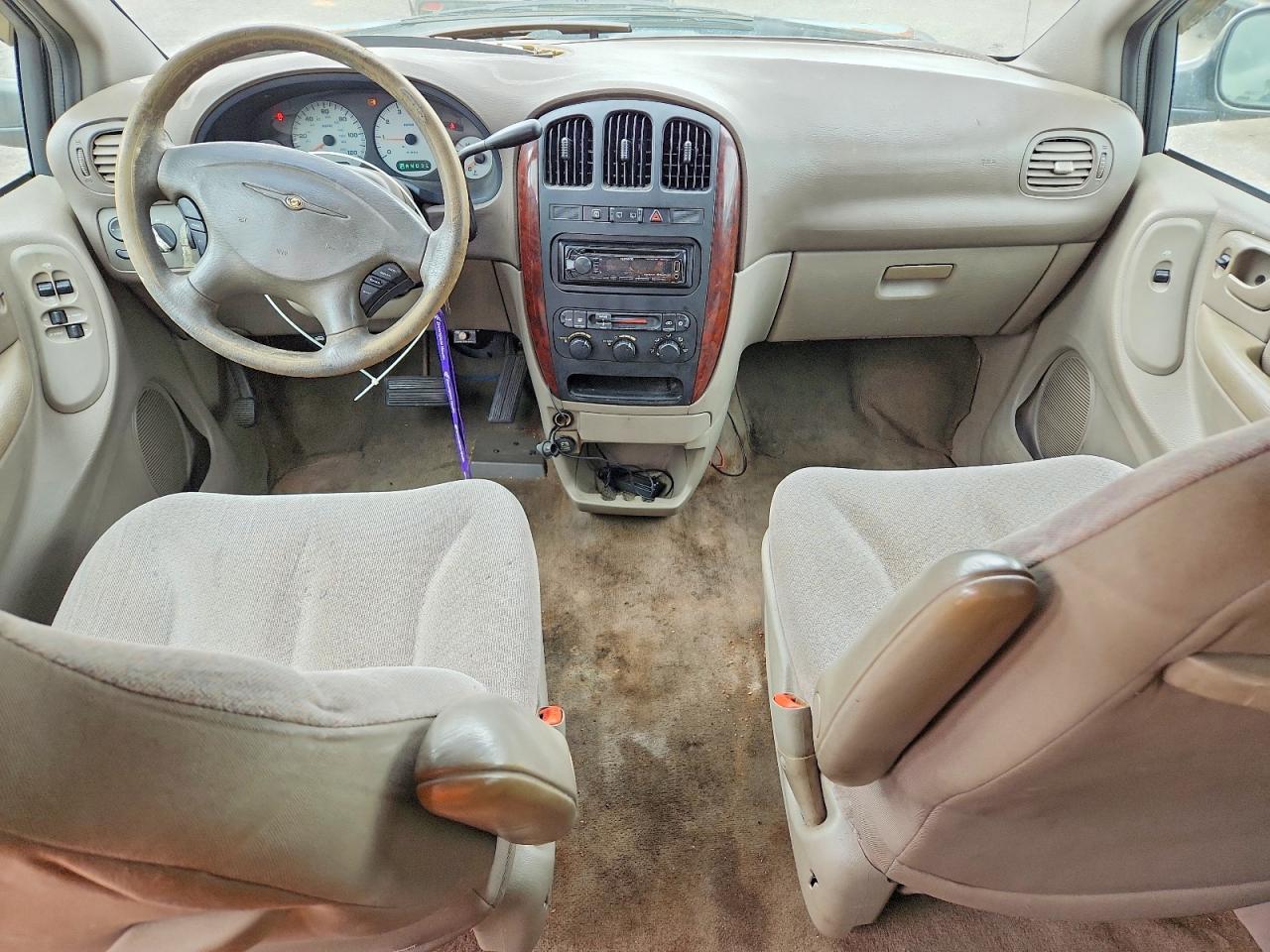 2003 Chrysler Town & Country Lx Silver vin: 2C4GP44323R264563