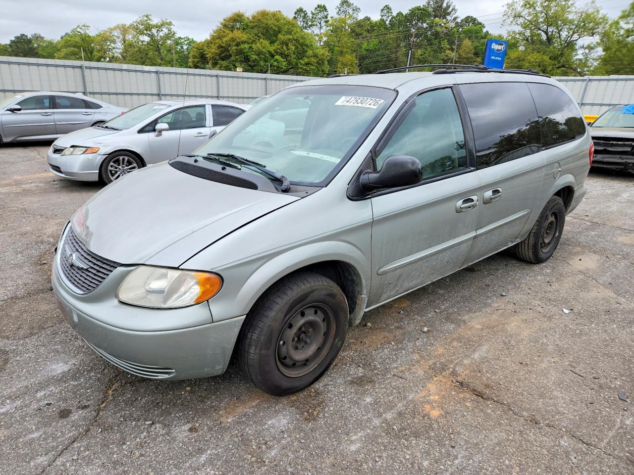 2003 Chrysler Town & Country Lx Silver vin: 2C4GP44323R264563