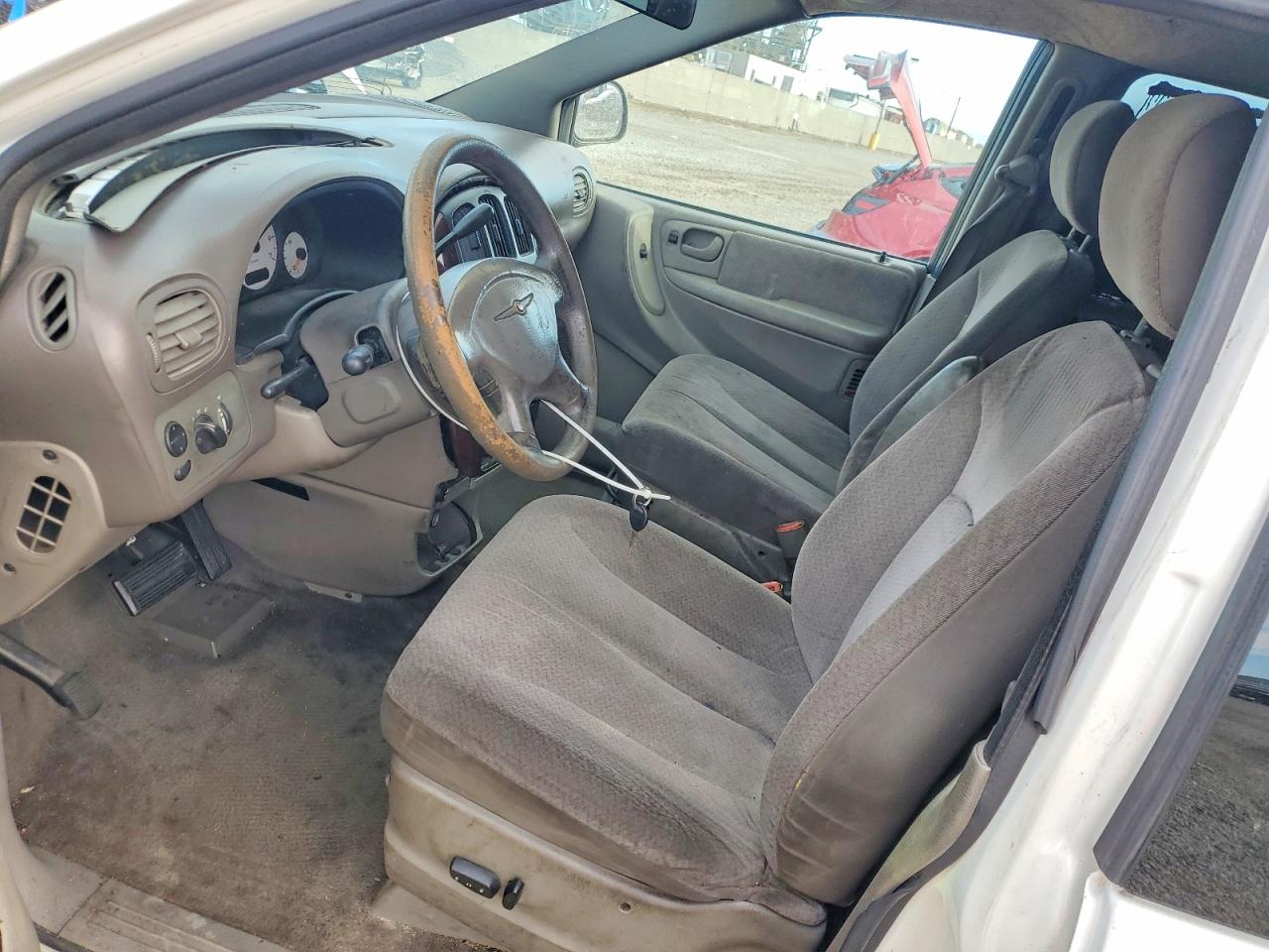 2001 Chrysler Town & Country Lx White vin: 2C4GP44331R204210