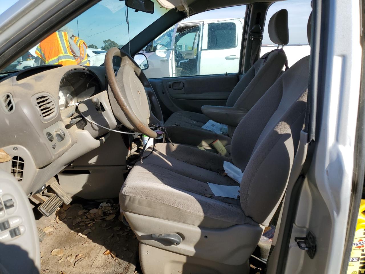 2001 Chrysler Town & Country Lx Gray vin: 2C4GP44331R280168