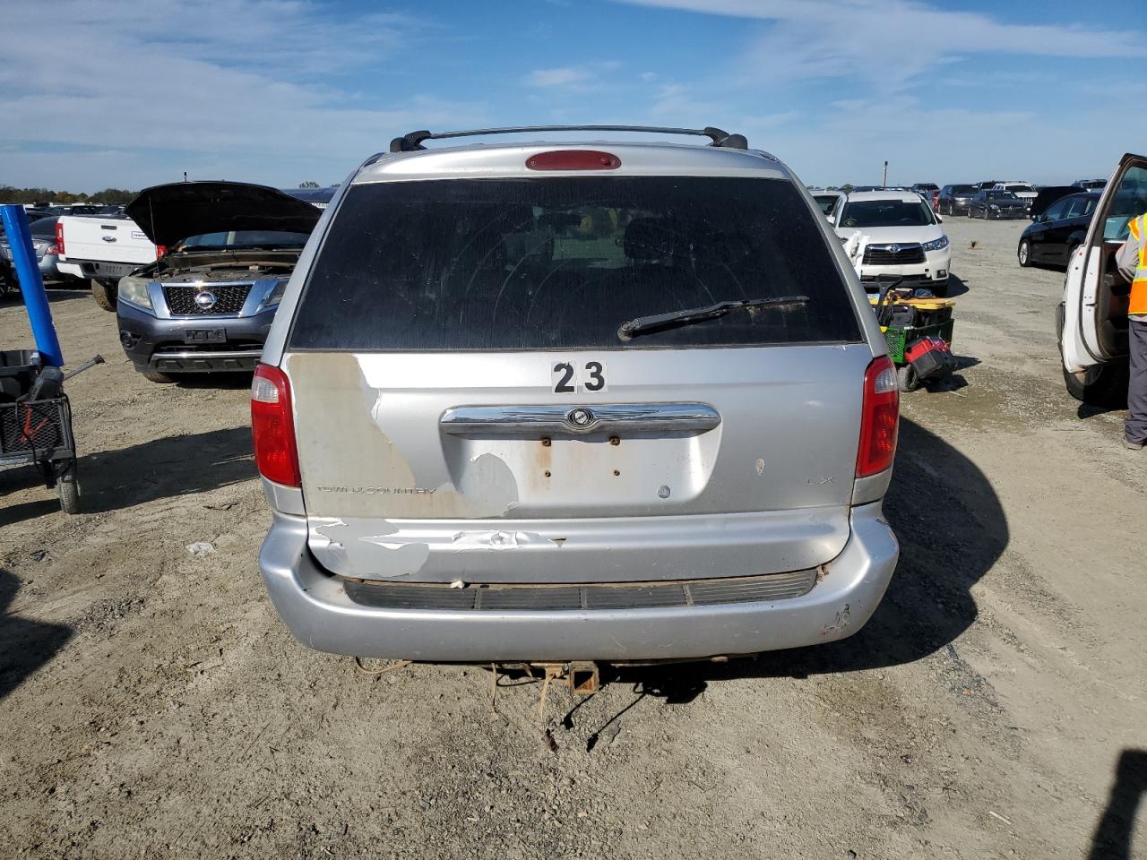 2001 Chrysler Town & Country Lx Gray vin: 2C4GP44331R280168