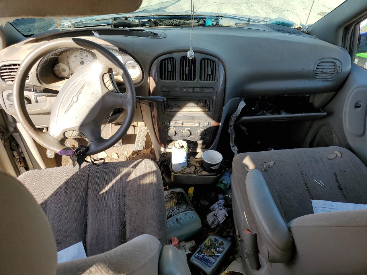 2001 Chrysler Town & Country Lx Gray vin: 2C4GP44331R280168