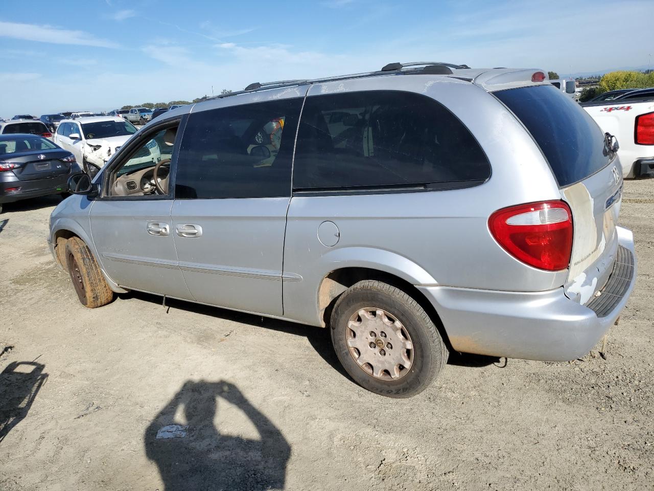 2001 Chrysler Town & Country Lx Gray vin: 2C4GP44331R280168