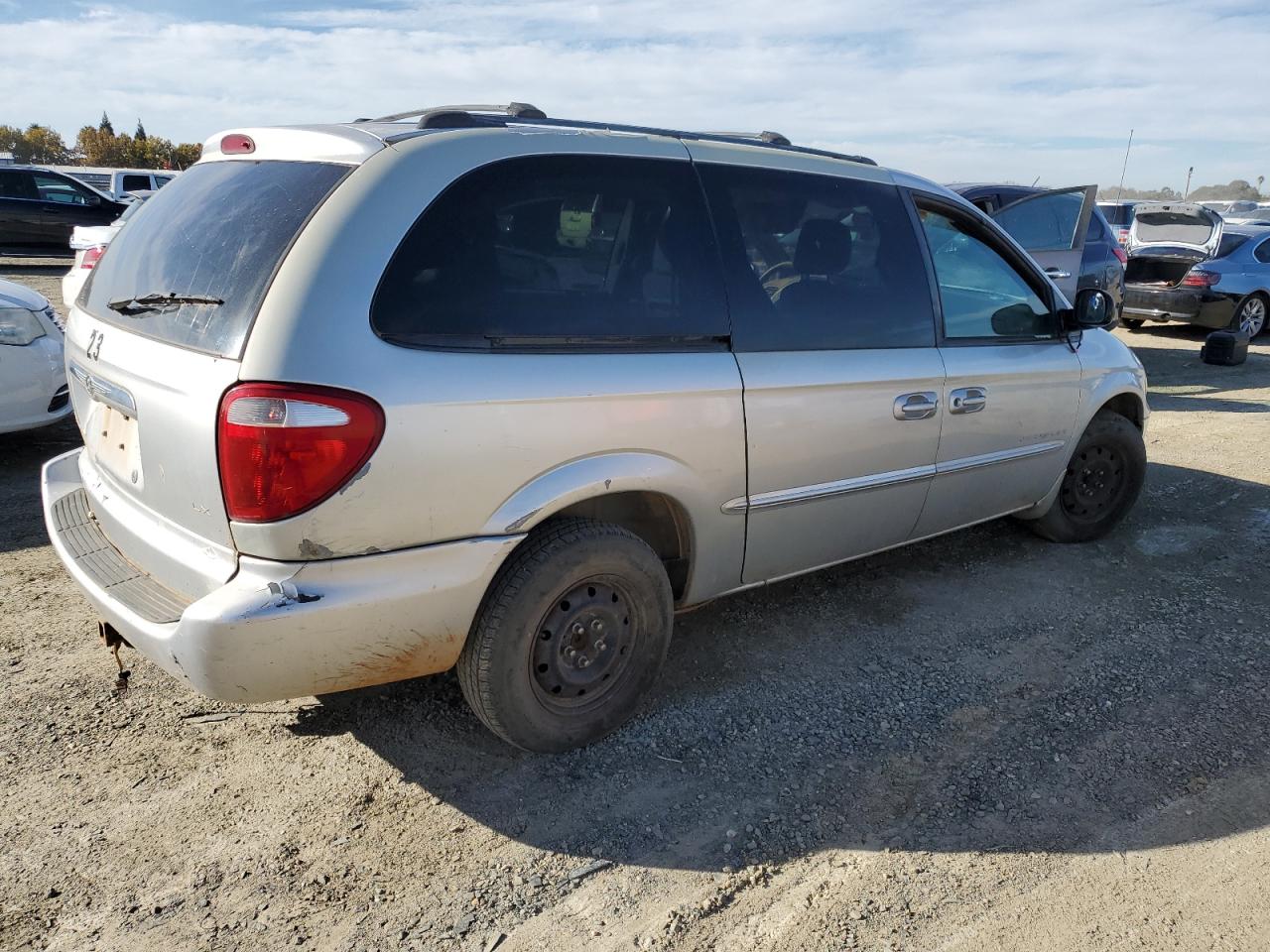 2001 Chrysler Town & Country Lx Gray vin: 2C4GP44331R280168