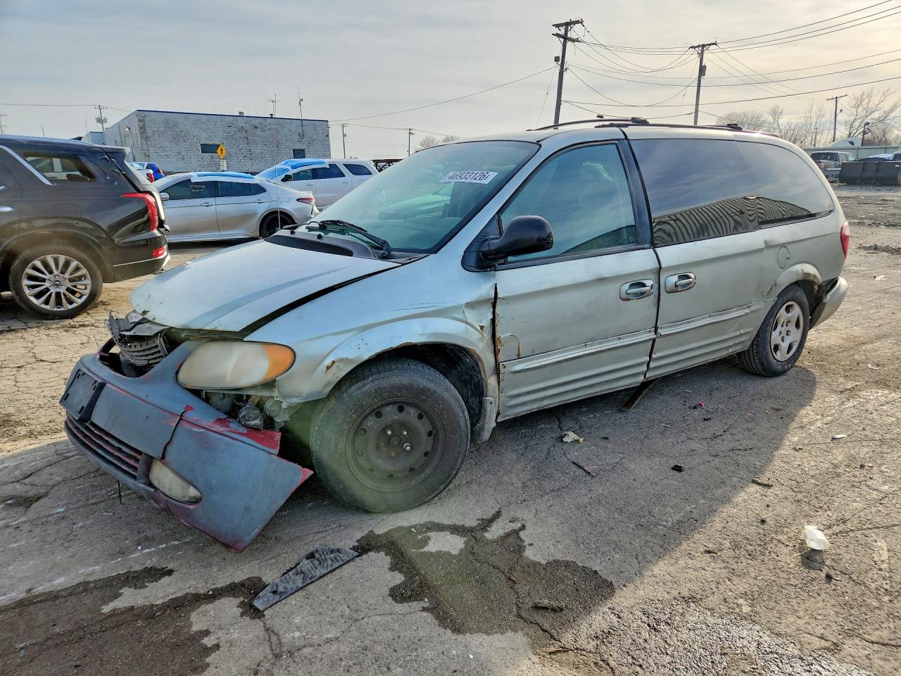 2003 Chrysler Town & Country Lx Turquoise vin: 2C4GP44333R319022