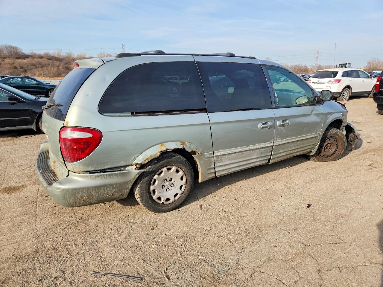 2003 Chrysler Town & Country Lx Turquoise vin: 2C4GP44333R319022