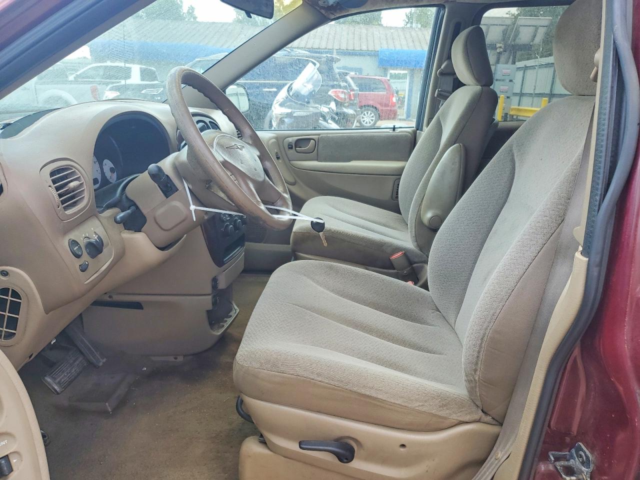 2001 Chrysler Town-country Burgundy vin: 2C4GP44351R298171