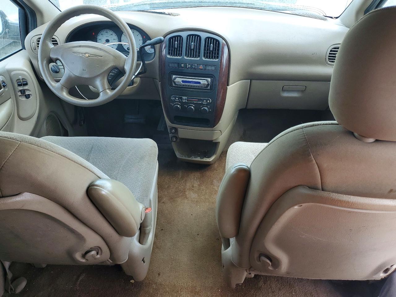 2001 Chrysler Town-country Burgundy vin: 2C4GP44351R298171