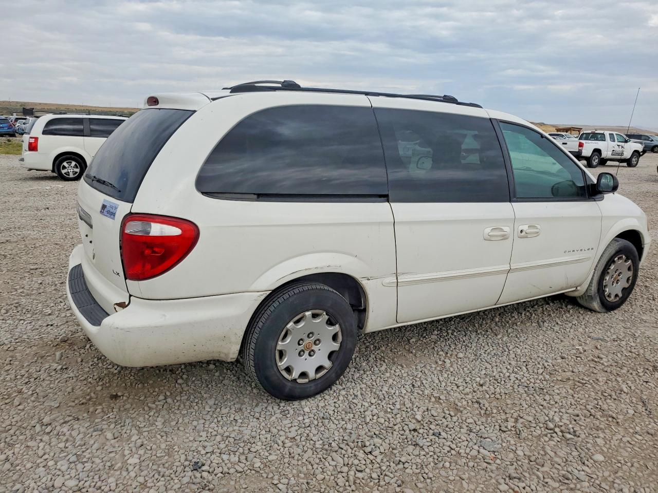 2001 Chrysler Town & Country Lx Белый vin: 2C4GP44351R422925