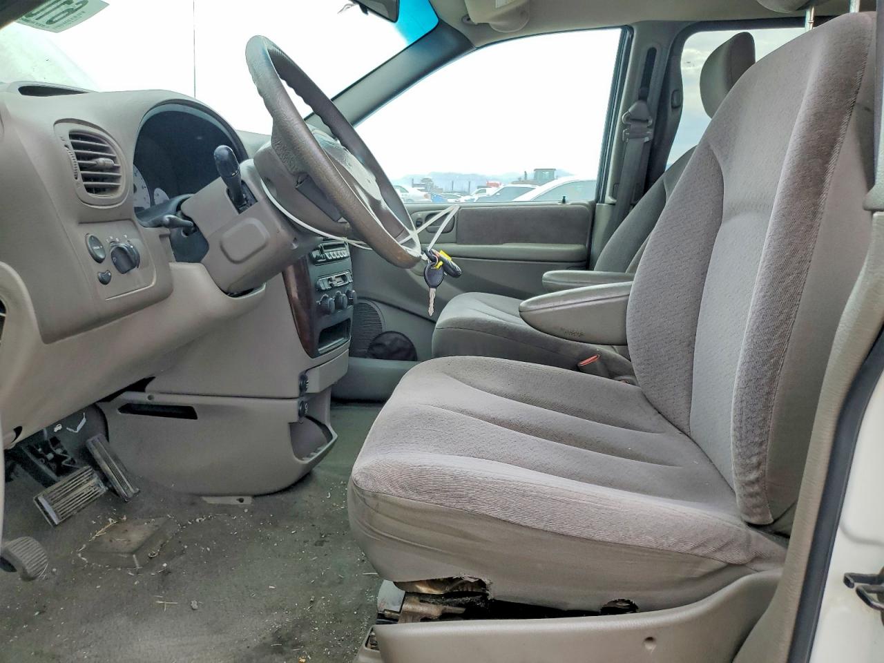 2001 Chrysler Town & Country Lx Белый vin: 2C4GP44351R422925