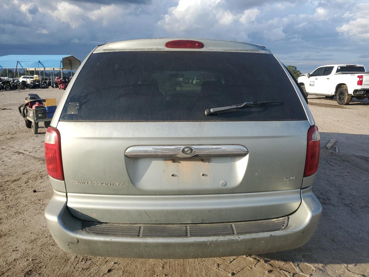 2003 Chrysler Town & Country Lx Silver vin: 2C4GP44363R114973