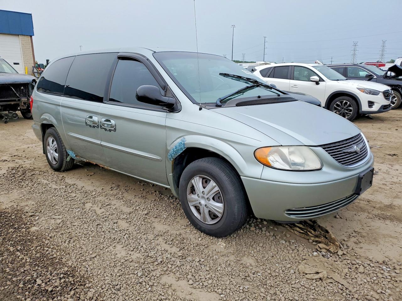 2003 Chrysler Town & Country Lx Green vin: 2C4GP44363R213406