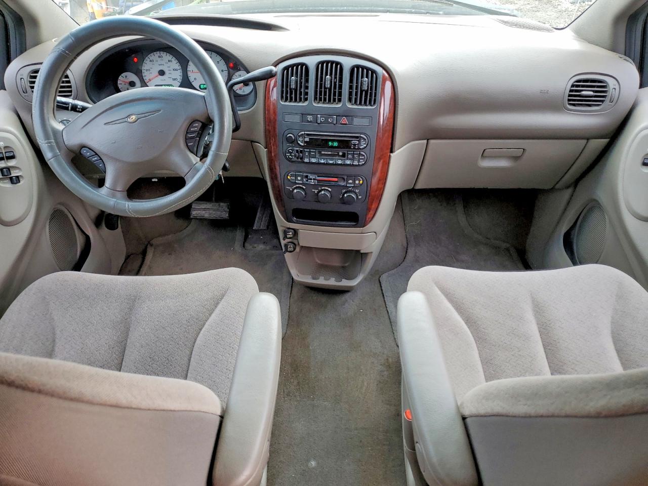2003 Chrysler Town & Country Lx Green vin: 2C4GP44363R213406