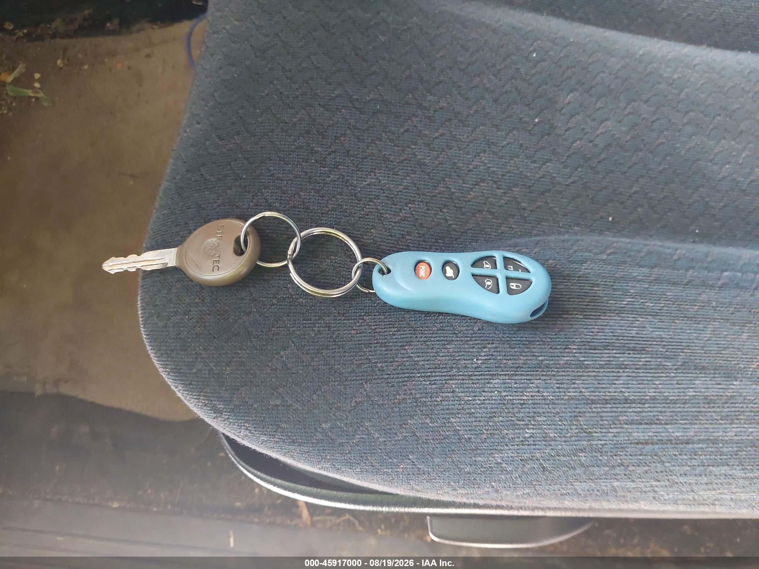 2002 Chrysler Town & Country Lx Turquoise vin: 2C4GP44372R624795