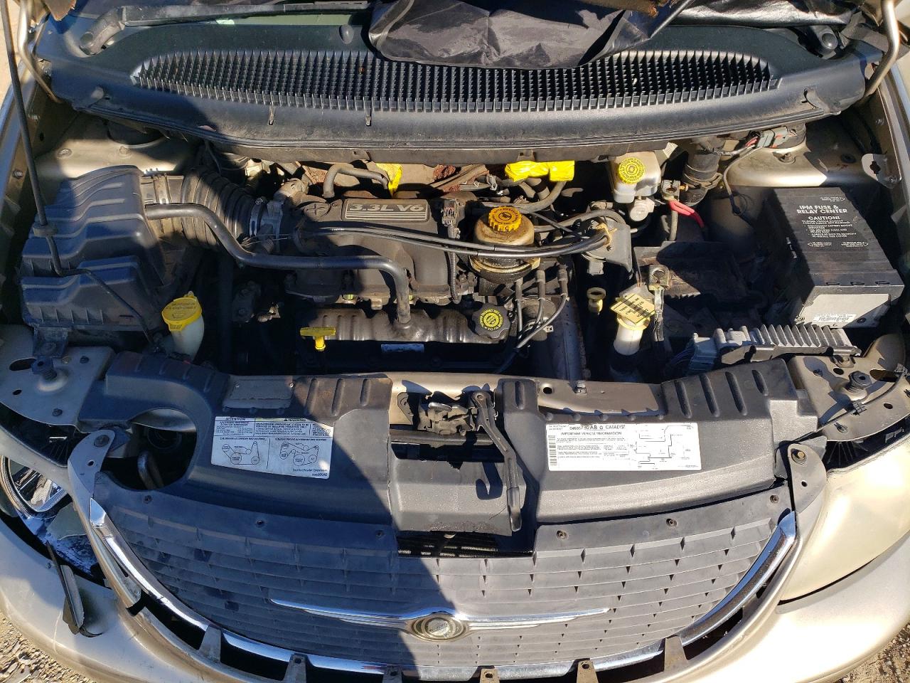 2003 Chrysler Town & Country Lx Gold vin: 2C4GP44383R231437