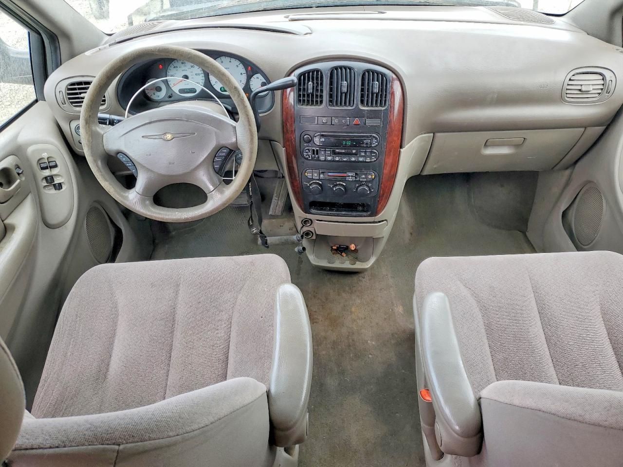 2003 Chrysler Town And Country Бирюзовый vin: 2C4GP44383R323681