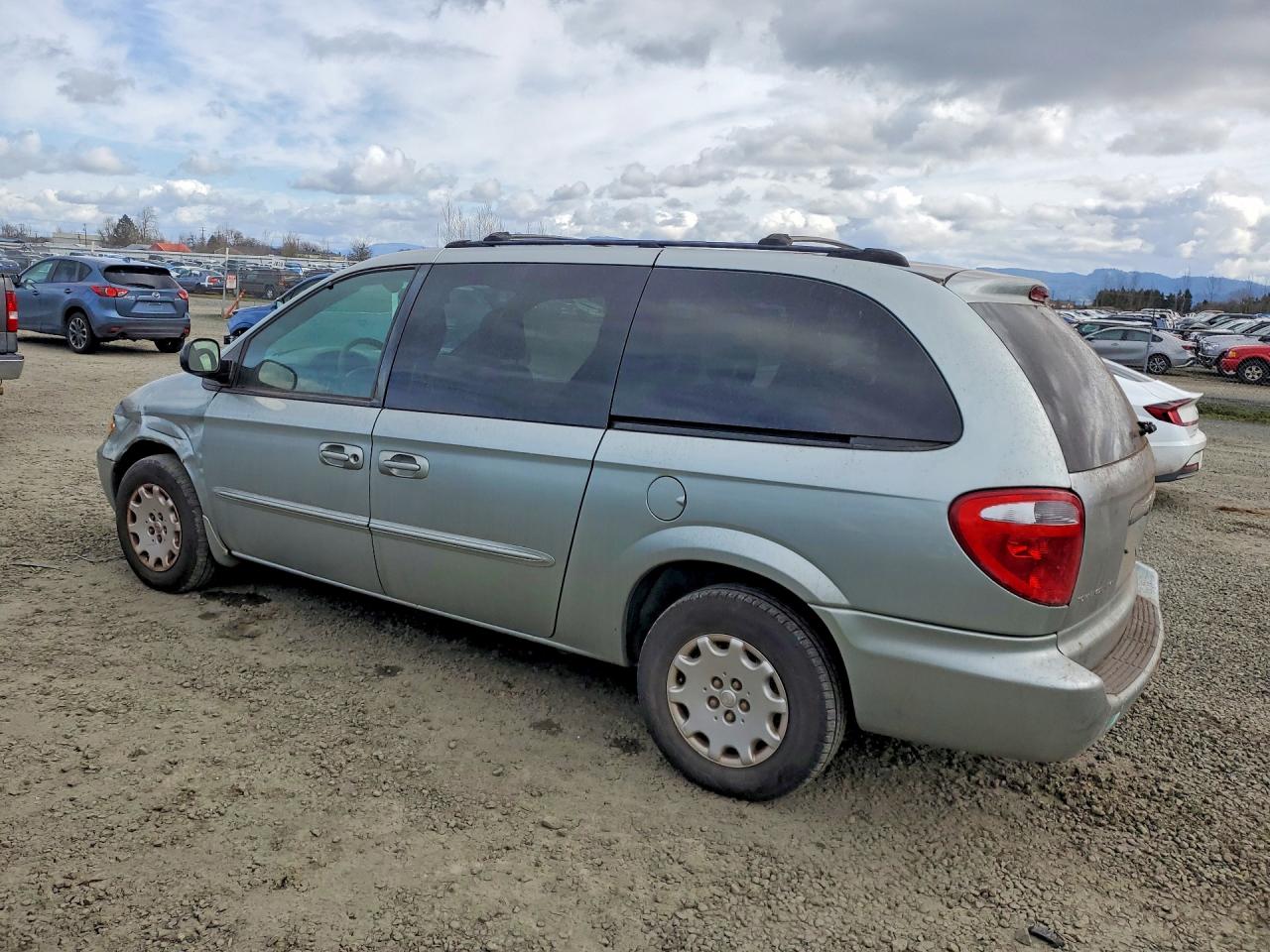 2003 Chrysler Town And Country Бирюзовый vin: 2C4GP44383R323681