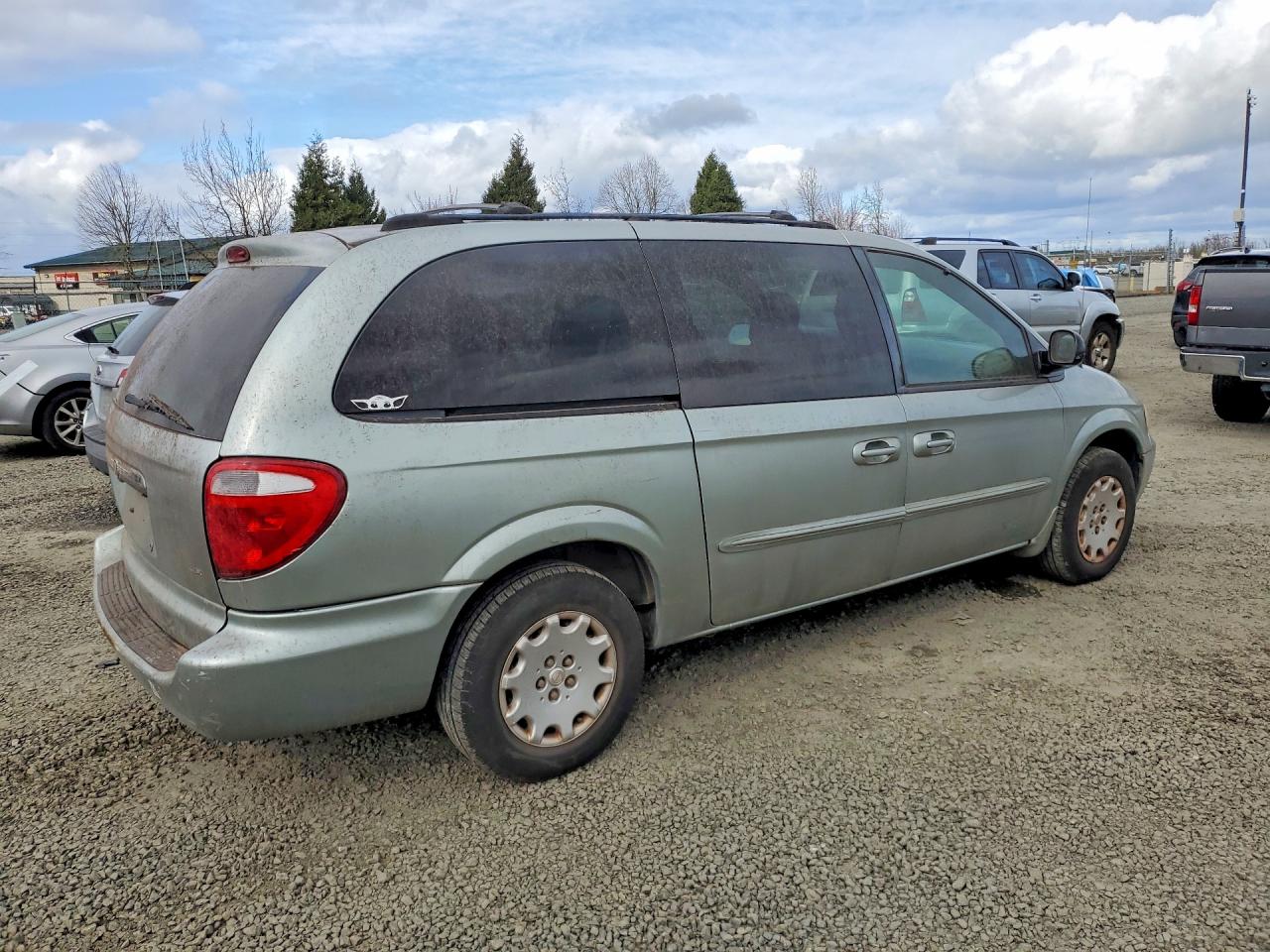 2003 Chrysler Town And Country Бирюзовый vin: 2C4GP44383R323681