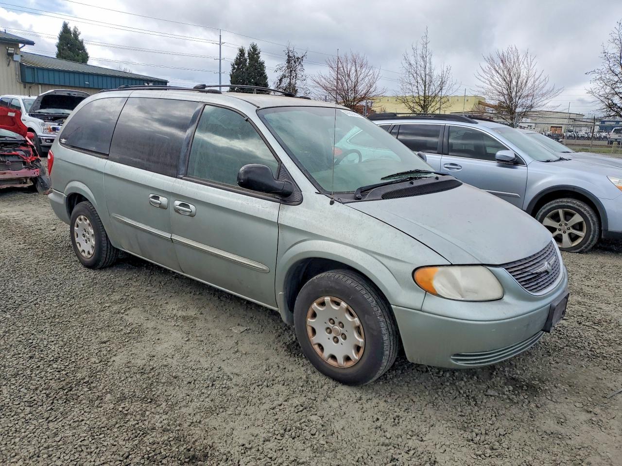 2003 Chrysler Town And Country Бирюзовый vin: 2C4GP44383R323681