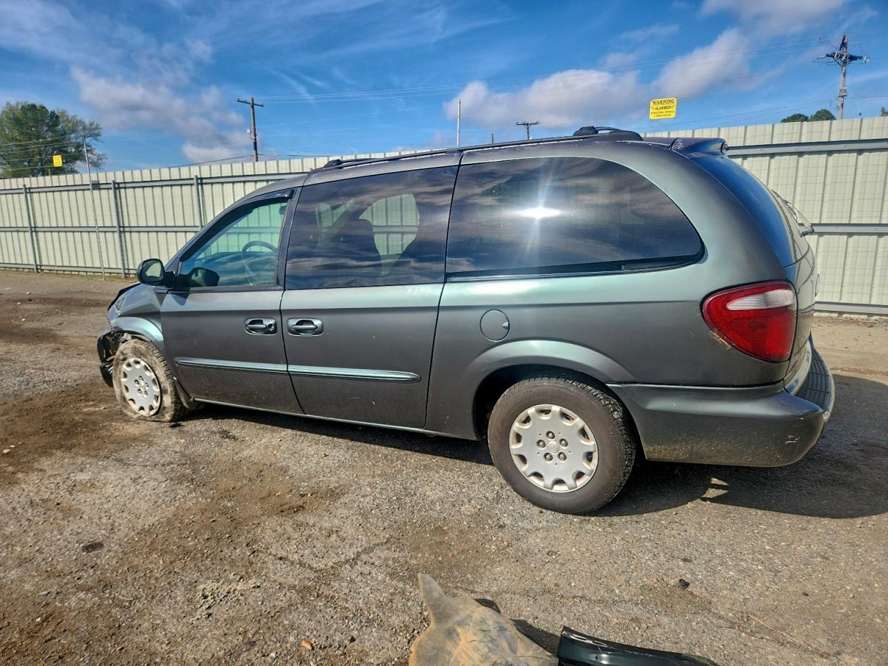 2003 Chrysler Town & Country Lx Green vin: 2C4GP44393R169398