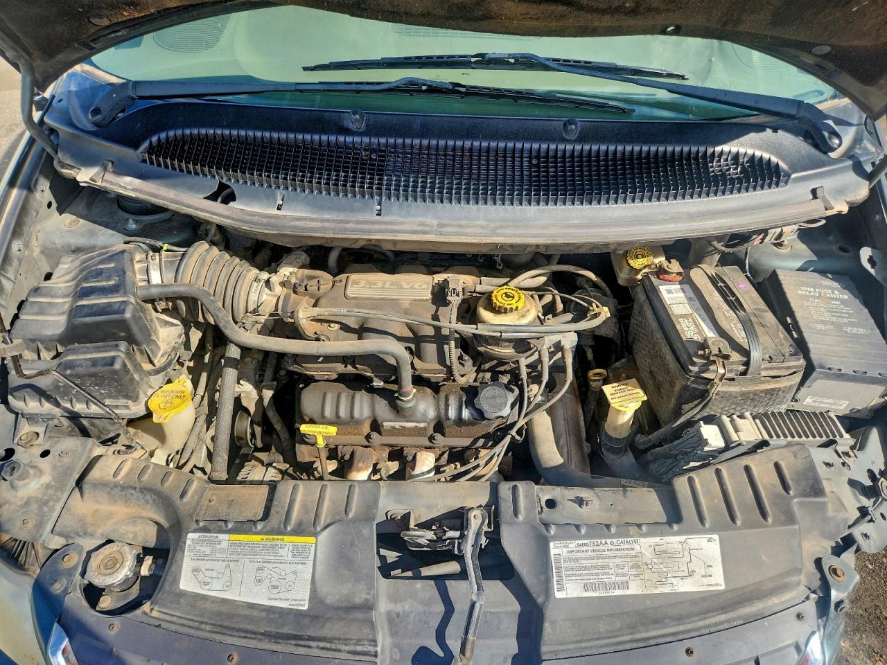 2003 Chrysler Town & Country Lx Green vin: 2C4GP44393R169398