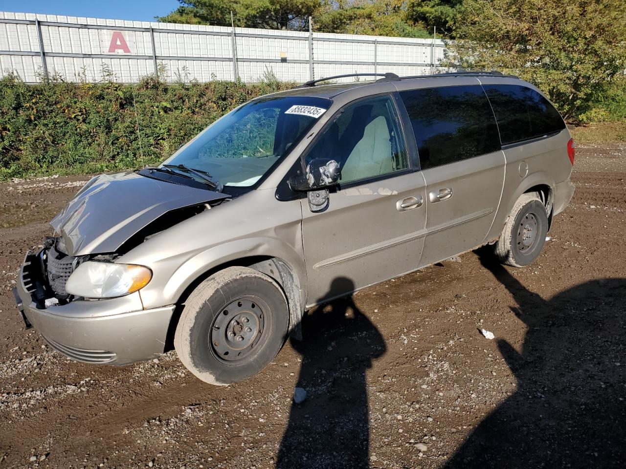 2003 Chrysler Town & Country Lx Beige vin: 2C4GP443X3R115043