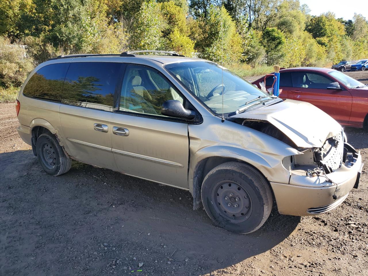 2003 Chrysler Town & Country Lx Beige vin: 2C4GP443X3R115043