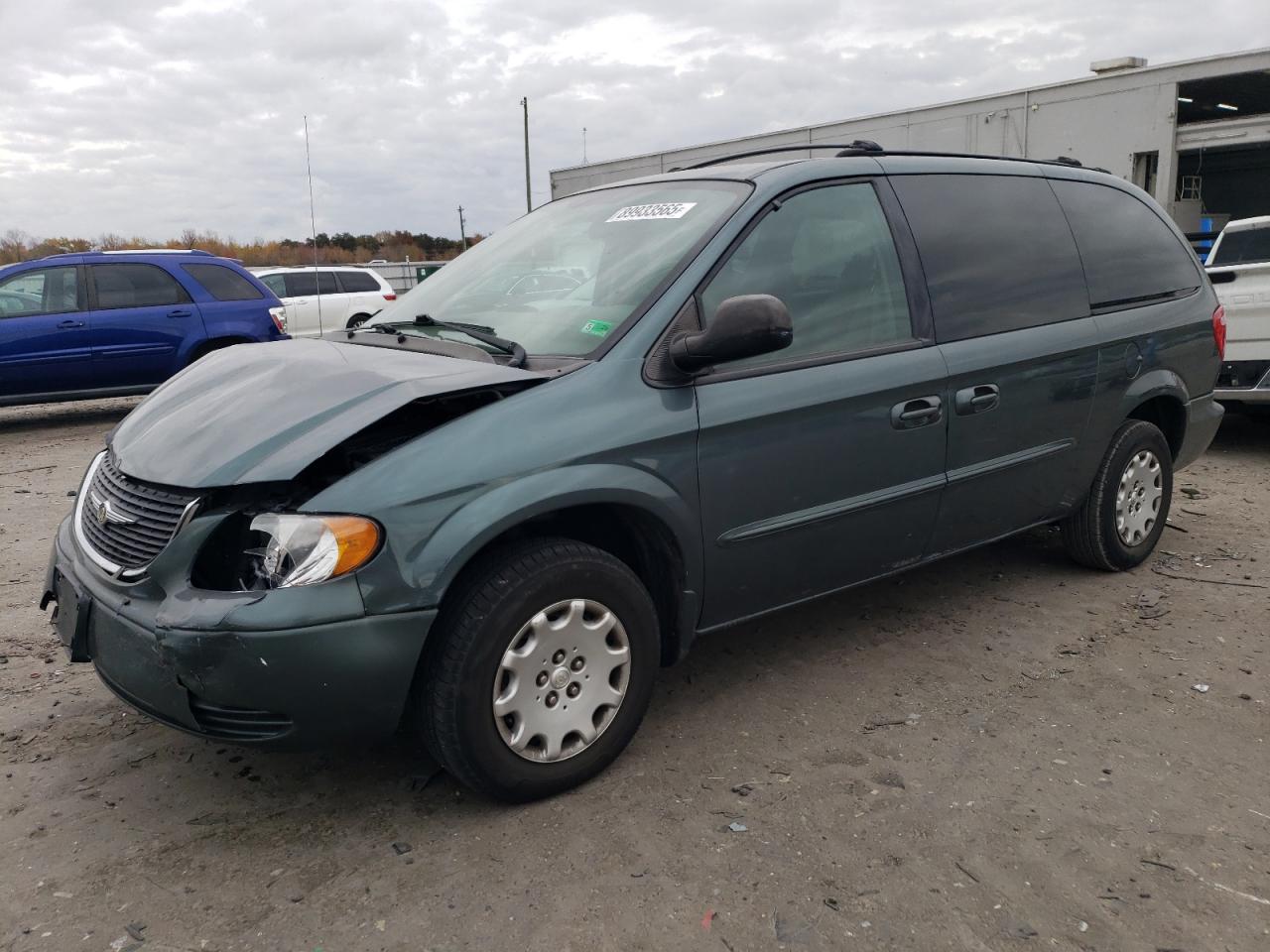 2003 Chrysler Town & Country Lx Green vin: 2C4GP443X3R135079