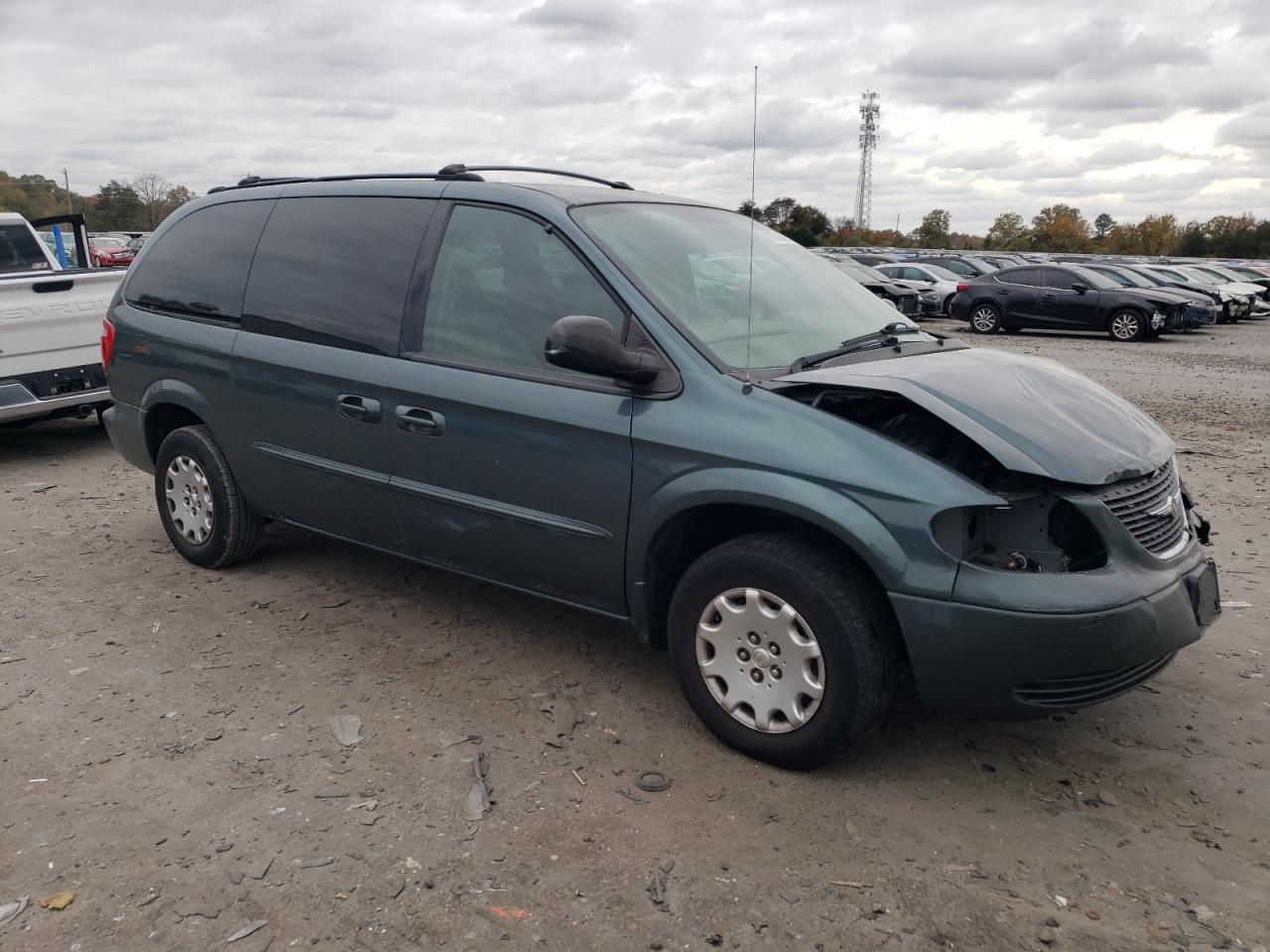 2003 Chrysler Town & Country Lx Green vin: 2C4GP443X3R135079