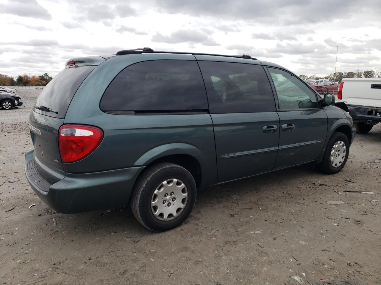 2003 Chrysler Town & Country Lx Green vin: 2C4GP443X3R135079