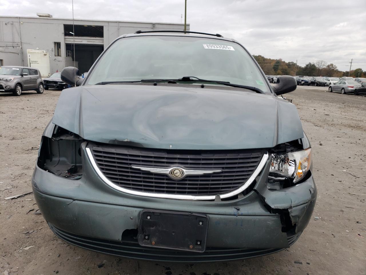 2003 Chrysler Town & Country Lx Green vin: 2C4GP443X3R135079