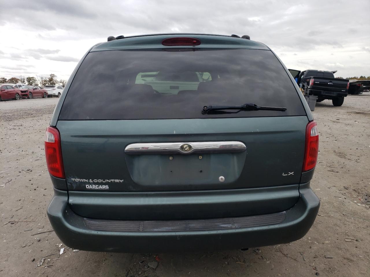 2003 Chrysler Town & Country Lx Green vin: 2C4GP443X3R135079