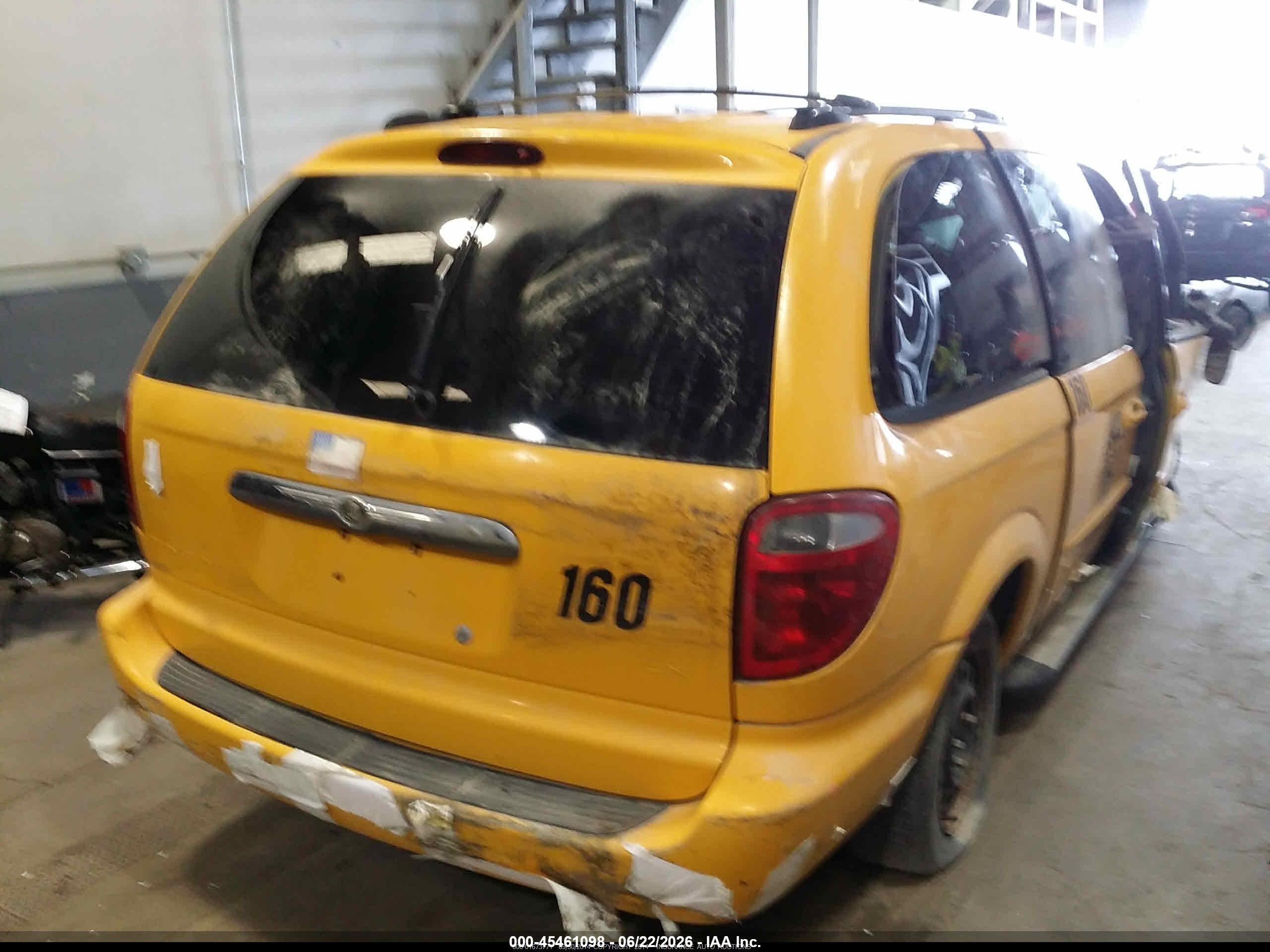 2003 Chrysler Town & Country Lx Yellow vin: 2C4GP443X3R319258