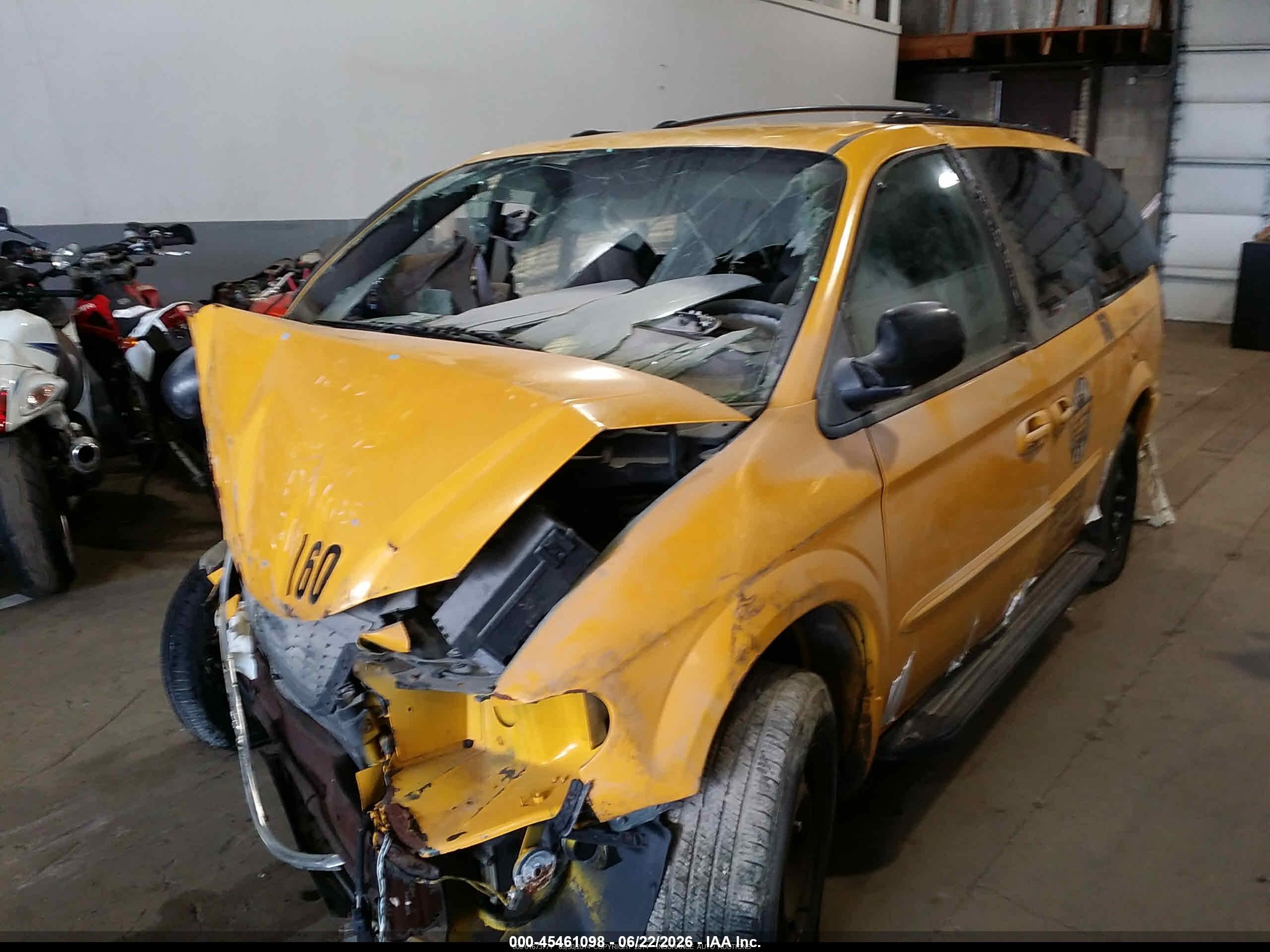 2003 Chrysler Town & Country Lx Yellow vin: 2C4GP443X3R319258