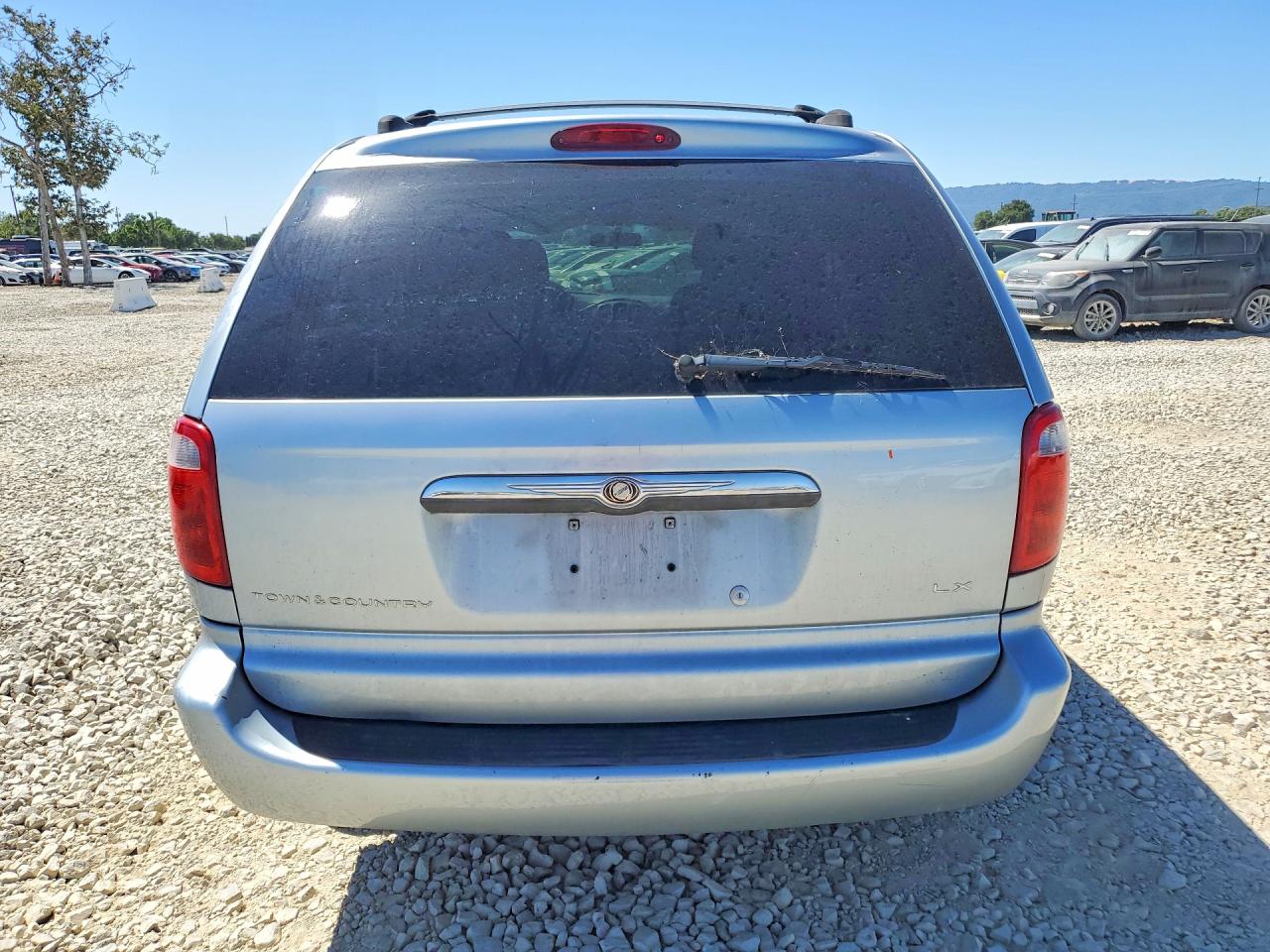 2003 Chrysler Town & Country Lx Blue vin: 2C4GP443X3R357475