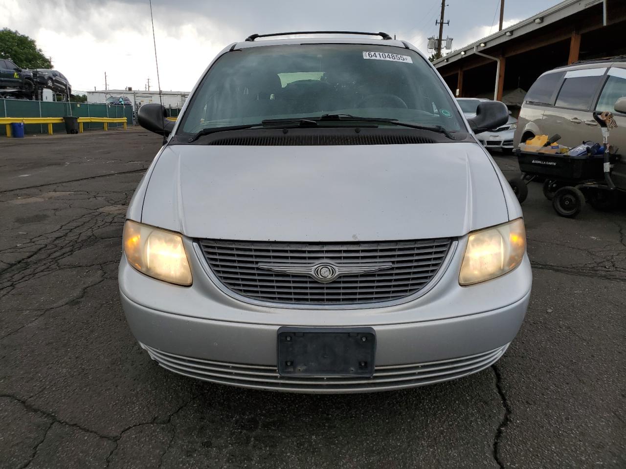 2001 Chrysler Town & Country Lx Silver vin: 2C4GP44GX1R146549
