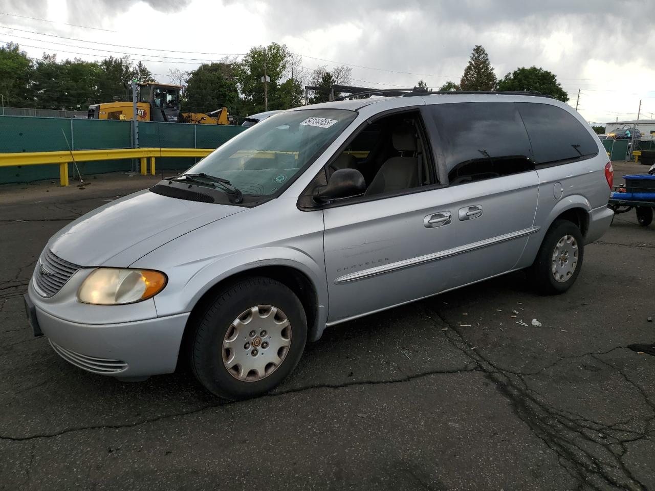 2001 Chrysler Town & Country Lx Серебряный vin: 2C4GP44GX1R146549