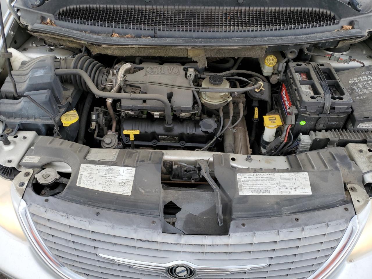 2001 Chrysler Town & Country Lx Silver vin: 2C4GP44GX1R146549