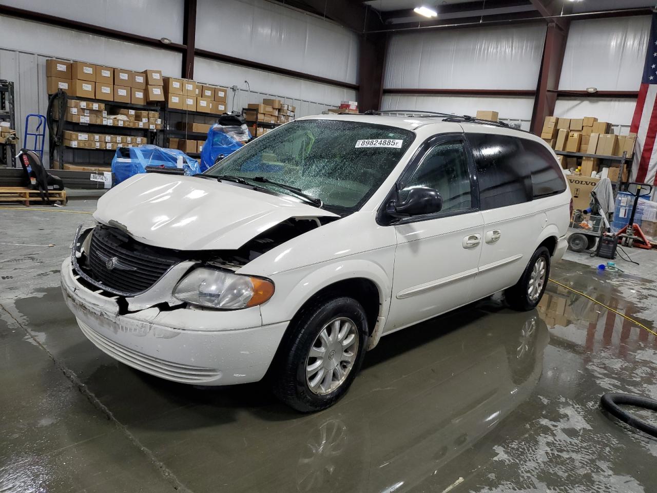 2003 Chrysler Town & Country Lx Белый vin: 2C4GP44L03R266215