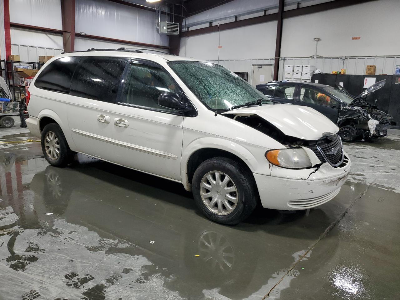 2003 Chrysler Town & Country Lx Белый vin: 2C4GP44L03R266215