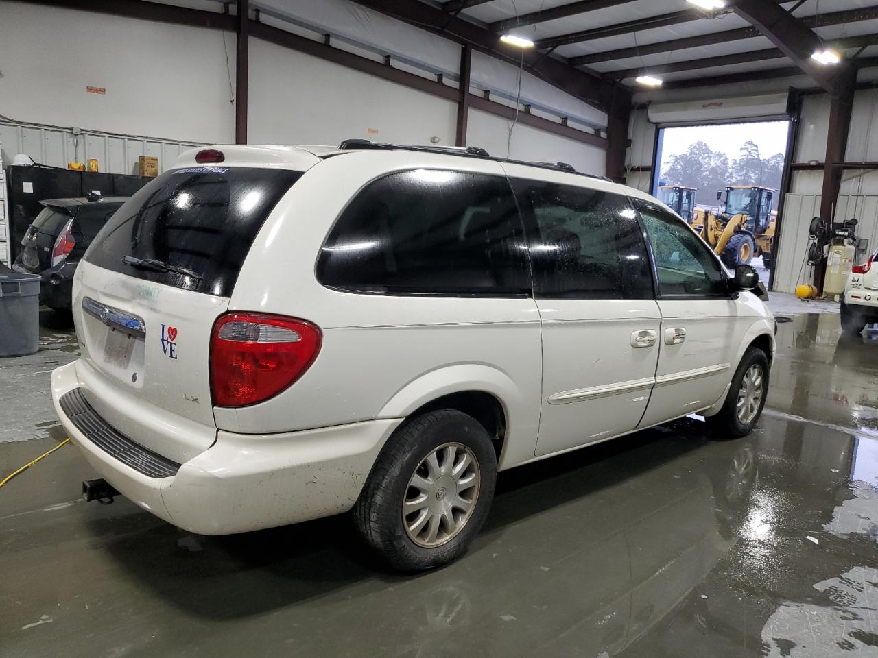 2003 Chrysler Town & Country Lx Белый vin: 2C4GP44L03R266215