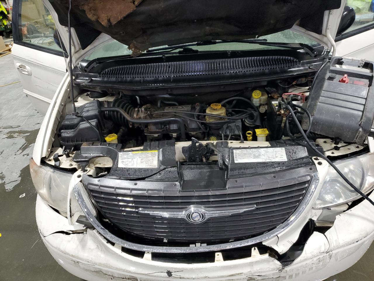 2003 Chrysler Town & Country Lx Белый vin: 2C4GP44L03R266215