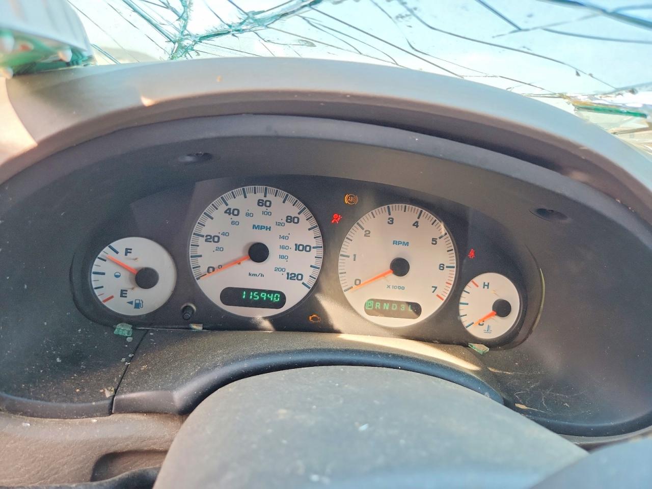2003 Chrysler Town & Country Lx Silver vin: 2C4GP44L13R374598