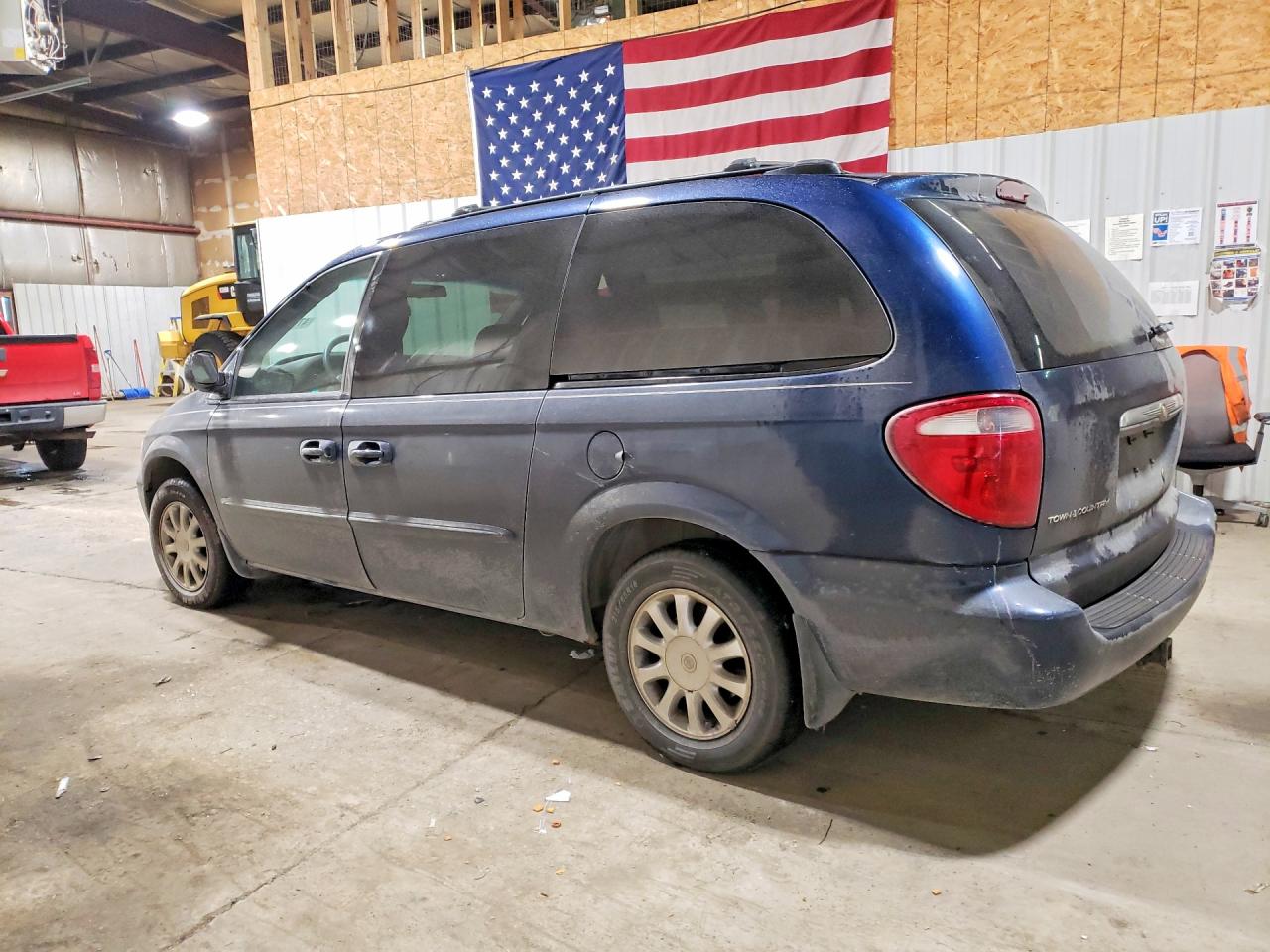 2003 Chrysler Town & Country Lx Blue vin: 2C4GP44L43R191972