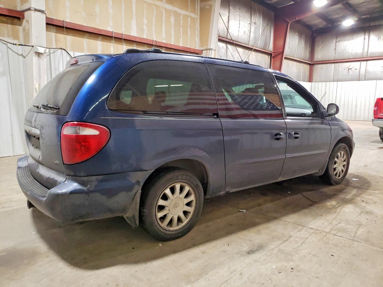 2003 Chrysler Town & Country Lx Blue vin: 2C4GP44L43R191972