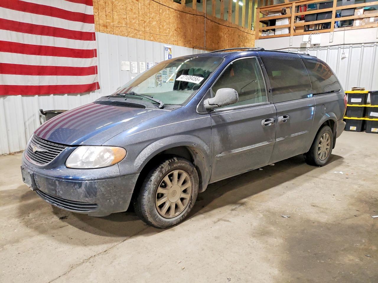 2003 Chrysler Town & Country Lx Синий vin: 2C4GP44L43R191972