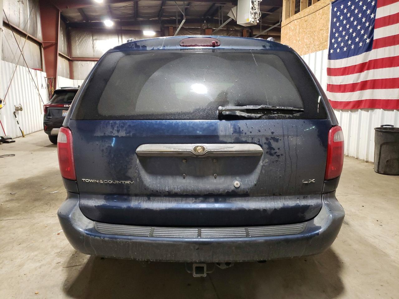 2003 Chrysler Town & Country Lx Blue vin: 2C4GP44L43R191972