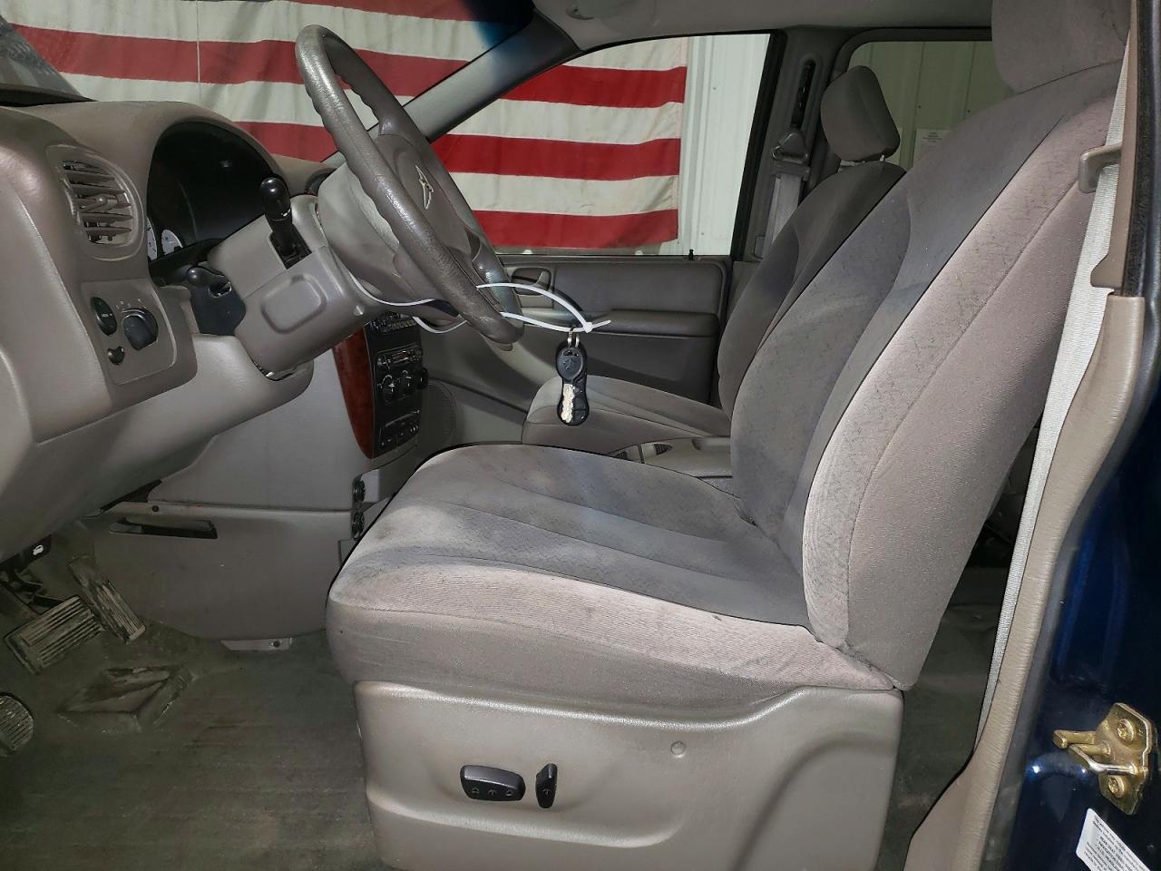 2003 Chrysler Town & Country Lx Blue vin: 2C4GP44L43R191972