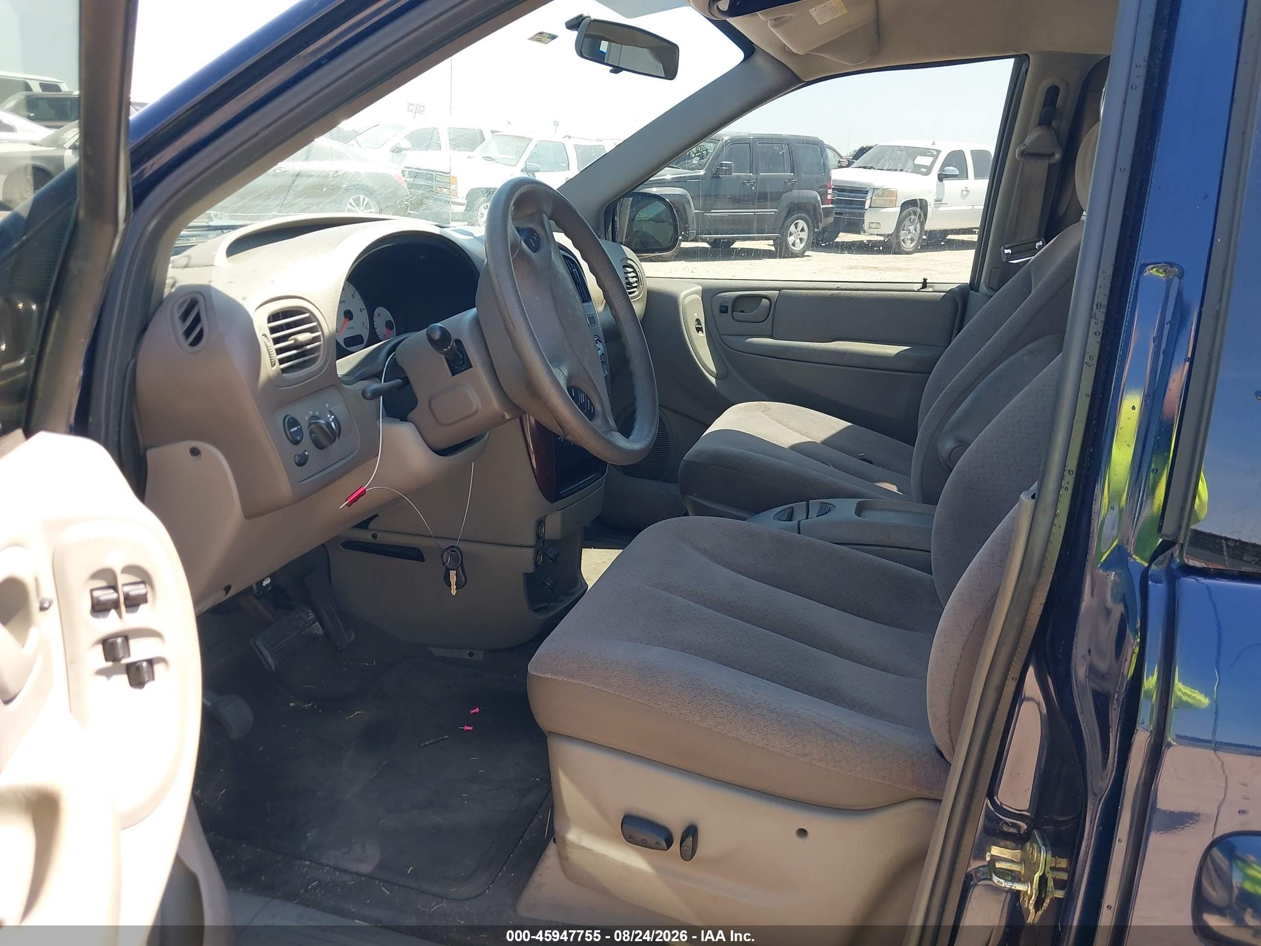 2003 Chrysler Town & Country Lx Navy vin: 2C4GP44L53R375348