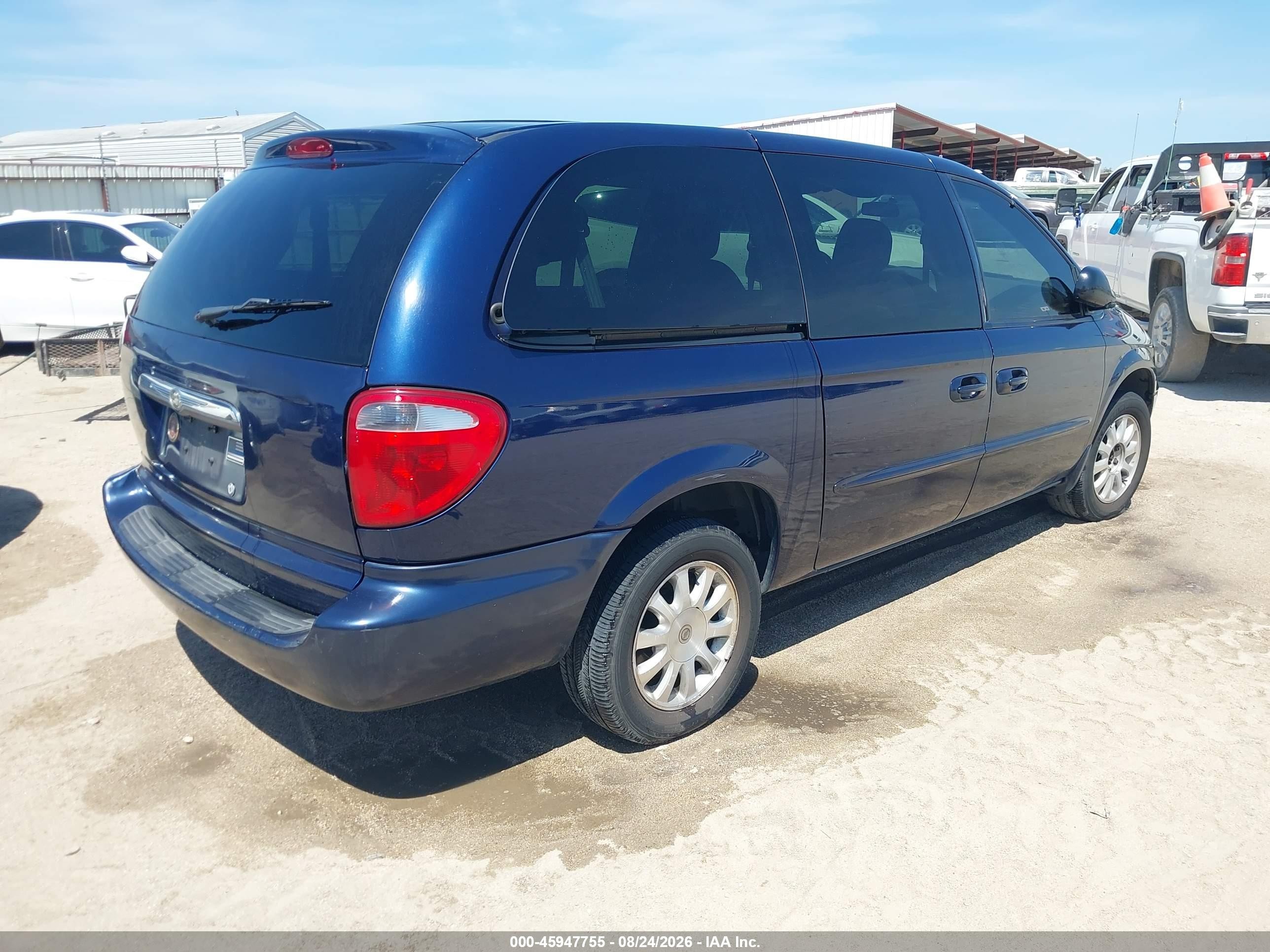 2003 Chrysler Town & Country Lx Navy vin: 2C4GP44L53R375348